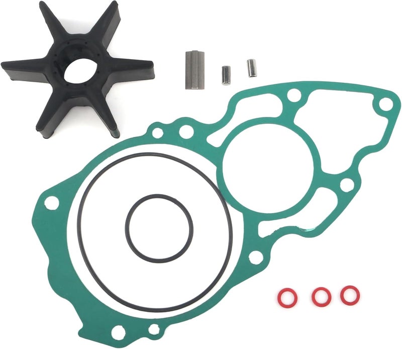 QUICKMARINE 6AW-44352 Marine Water Pump Impeller Service Kit fits Yamaha 4 Stroke V8 300 350 HP Boat Outboard Motor Replacement 6AW-44352-00 Sierra 18-8925 - Image 5
